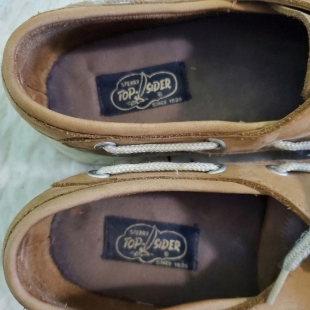 SOLD! Sperry Topsider | Leather Deck Shoes - Picture 9 of 9